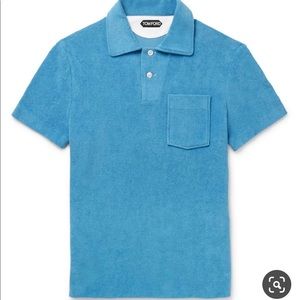 Tom Ford Men’s Terry-Cloth Polo